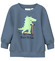Name It Sweatshirt - NbmVonne - China Blue/Born to Ride