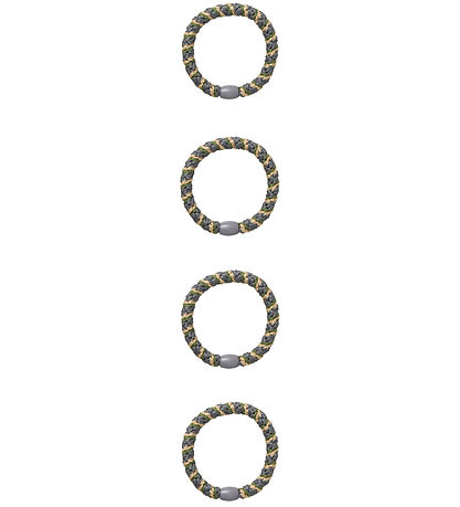 Name It Elastische Haarband - 4-pack - NkfAcc-Arise - Dusty Oliv