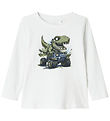 Name It Blouse - NmmVux - Bright White/Dino Race
