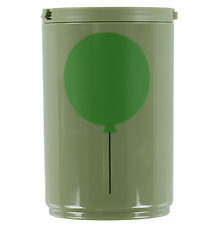 Design Letters Beker m. Rietje - Travel - 330 ml - Groen