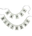 Design Letters Bunting Banner - 2 Flag I 1 - 11x16 cm - Green