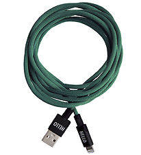 Design Letters Charging cable - iPhone - USB-A/Lightning - Green