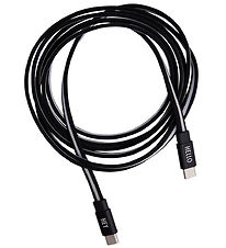 Design Letters Charging cable - Android/Apple - USB-C - Black/Wh