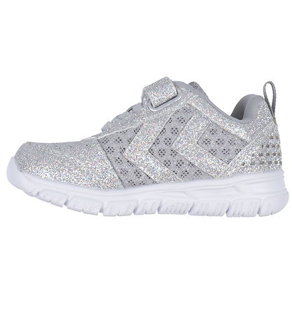 Hummel Skór - Crosslite DOT4 Glitter Jr - Silfur