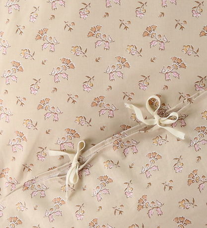 Nørgaard Madsens Bedding - Junior - Beige w. Flowers