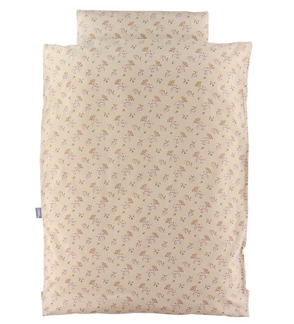 Nørgaard Madsens Bedding - Junior - Beige w. Flowers