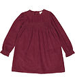 Müsli Kleid - Cord - Cabernet