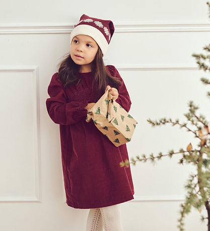 Müsli Kleid - Cord - Cabernet