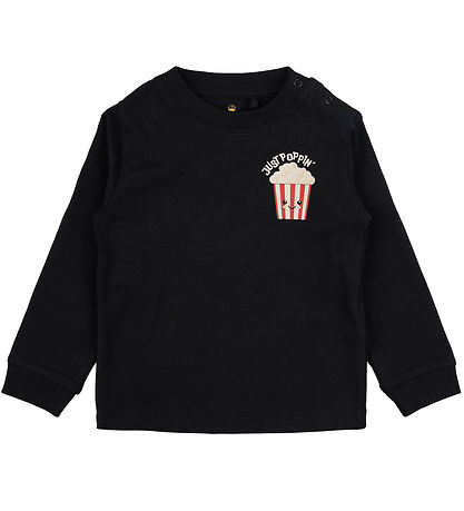 The New Siblings Blouse - TnsMalcom - Black Beauty w. Popcorn