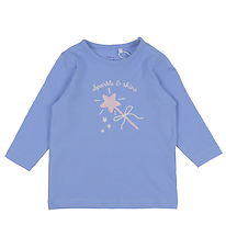 Blouse Name It - NbfVubie - Bleuet Blue/Sparkle