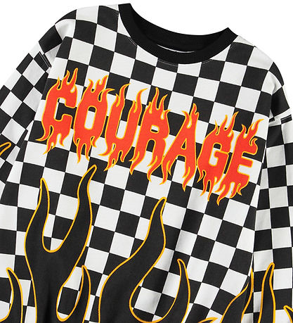 Molo Sweatshirt - Monti - Check on Fire