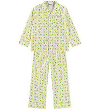 Molo Pyjama Set - Shirt/Trousers - Lex - Pale Berries