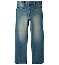 LMTD Jeans - NlmToizza - Medium+ Blue Denim/Schmutzige Wäsche