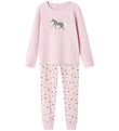 Name It Pyjama Set - Noos - NkfNightset - Corsage w. Print
