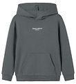 Name It Hoodie - Noos - NkmBrody - Lava Smoke w. Print