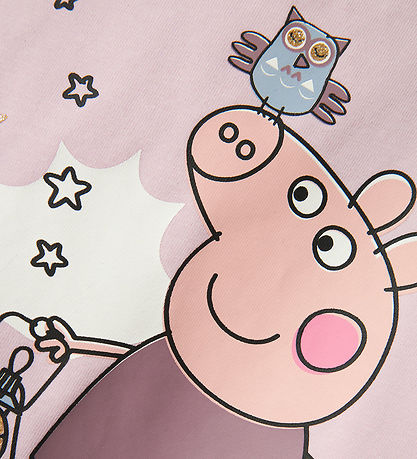 Name It Pyjama Set - Noos - NmfDyris Peppa - Winsome Orchid w. P