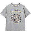 Sofie Schnoor T-shirt - Grey Melange w. Rabbit