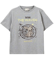 T-Shirt Sofie Schnoor - Gris Chiné av. Lapin