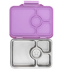 Yumbox Lunchbox w. 4 Rum - Bento Steel - Lavender Purple