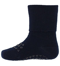 GoBabyGo Sokken - Anti-Slip - Wol - Midnight Blue