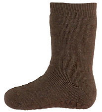 GoBabyGo Sokken - Anti-Slip - Gebreid - Chocolate