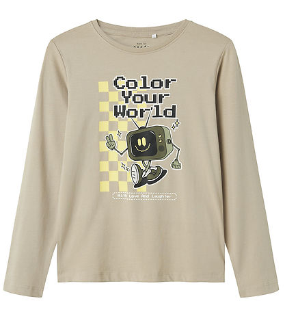 Name It Blouse - NkmVux - Pure Cashmere/Color Your World