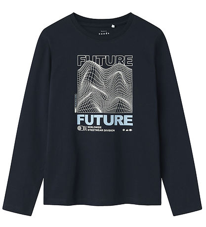 Name It Blouse - NkmVux - Dark Sapphire/Future