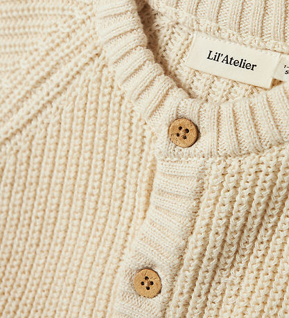 Lil' Atelier Cardigan - Strick - NbnEmlen - Turteltaube