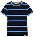 Tommy Hilfiger T-paita - Dark Yö Laivastonsininen Stripe