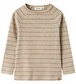 Lil' Atelier Blouse - Rib - NmmKail - Pure Cashmere