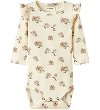 Lil' Atelier Body L/æ - Rib - NbfGavo - Turteltaube/Peony