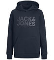 Jack & Jones Hettupeysa - JjeCorp Noos - Dökkblátt Blazer/Jr/Lar