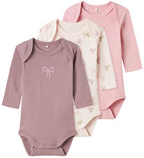 Name It Body L/æ - Noos - NbfBody - 3er-Pack - Kaum Pink