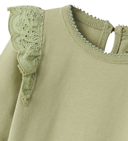 Name It Bodysuit L/æ - NbfTejsa - Tea w. Ruffle