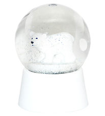 Kids by Friis Mini Snow Globe - Ø: 4.3 cm - Polar bear