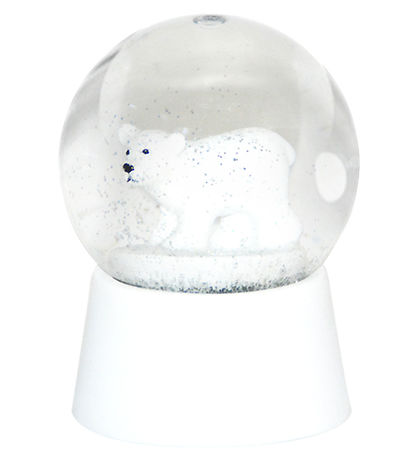 Kids by Friis Mini Snow Globe - Ø: 4.3 cm - Polar bear