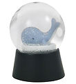 Kids by Friis Mini Snow Globe - Ø: 4.3 cm - Whale