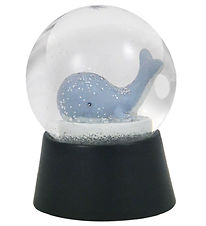 Kids by Friis Mini Snow Globe - Ø: 4.3 cm - Whale