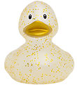  Canard en Caoutchouc- Glitter Or