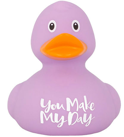 Rubber Duck - You Make My Day - Purple