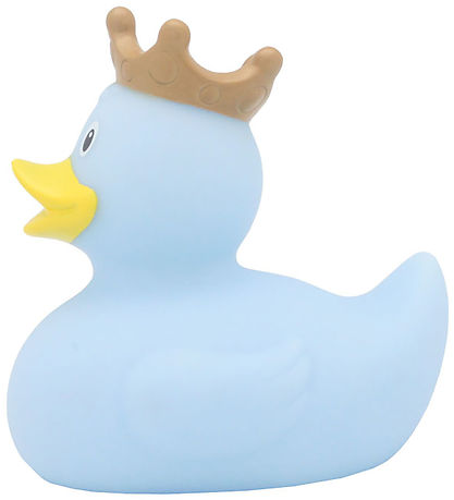 Rubber Duck - Light blue Duck w. Crown