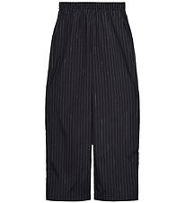 Hound Trousers - Wide - Black/White w. Stripes