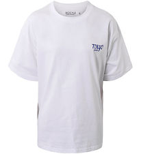 Hound T-shirt - Oversized - White w. Print
