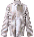 Hound Nightshirt - Grey/White Striped