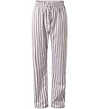 Hound Night Trousers - Grey/White Striped