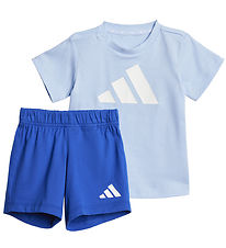 Set adidas Performance - T-Shirt/Shorts - En BL - Global/White