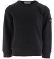 Stone Island Sweatshirt - Navy Blue w. Logo