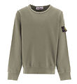 Stone Island Sweatshirt - Mud w. Logo