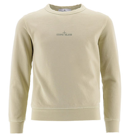 Stone Island Sweatshirt - Sand w. Logo