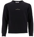 Stone Island Sweatshirt - Black w. Logo